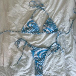 Cider Blue & White Bikini🤍💙